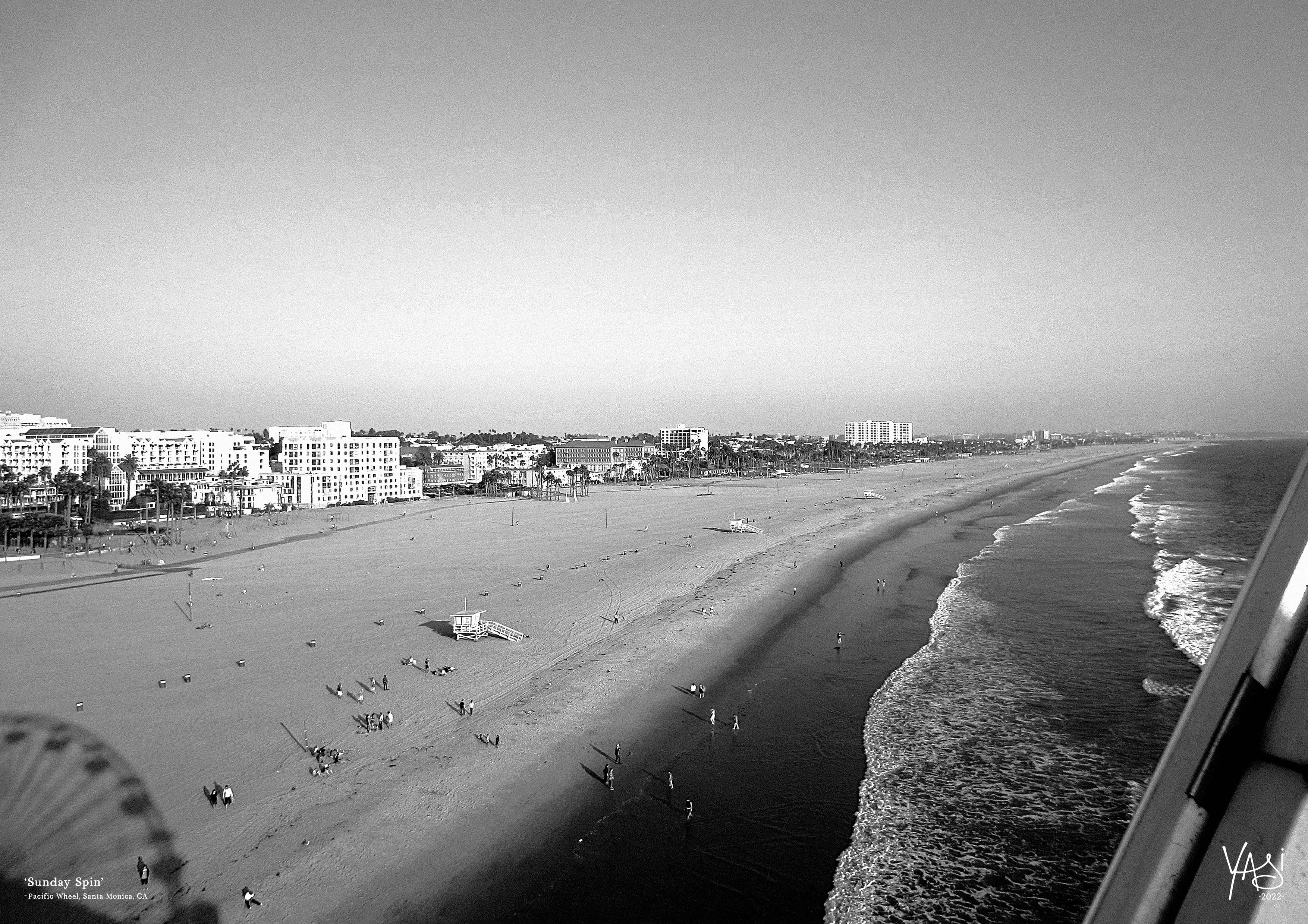 SUNDAY SPIN B/W